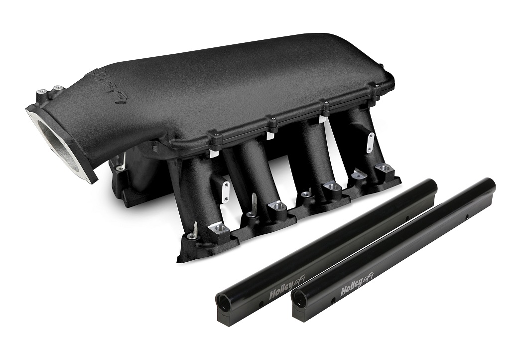 102mm Holley LS Modular Hi-Ram Intake Manifold (LS3/L92) - Black